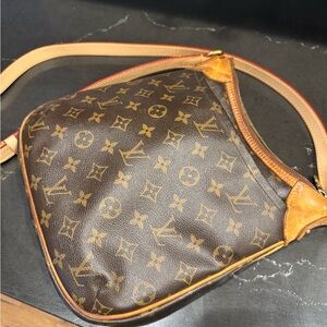 NEW STRAP Louis Vuitton Monogram Odeon PM Crossbody Bag with Box and Bag.